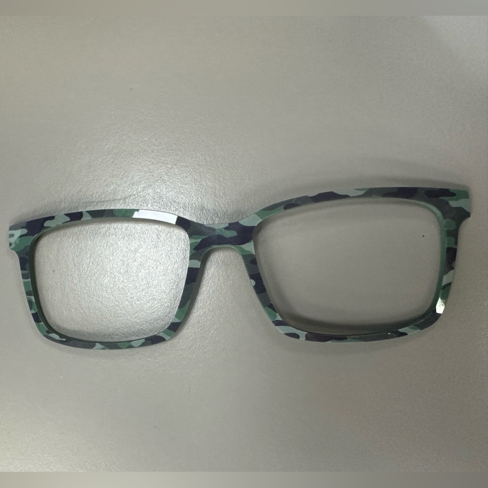 Pre-owned Pair eyewear Kirby topper - Green Camo